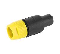 TOPINCN Spina Cavo Audio Speakon Connector per Altoparlante Set 10 Pezzi per Amanti della Musica o Organizzatori di Eventi (YELLOW)