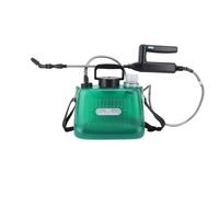 TOPINCN Spruzzatore Elettrico, Bacchetta Retrattile Automatica Portatile di Grande capacità da 5 Litri con Tracolla Regolabile per Cortile, Prato (GREEN)
