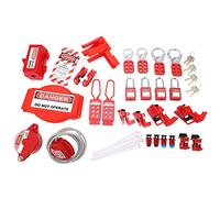 TOPINCN Squisiti Kit di Bloccaggio Elettrico con Materiale, Adatto per MCCB con Spaziatura dei Fori di ≤ 13 Mm, da 1 a 2,5 Pollici