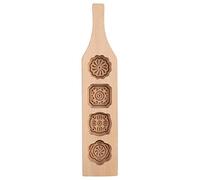 TOPINCN - Stampo in Legno per Dolci a Forma di Fagioli e Ghiaccio, Ideale per Le Feste in Autunno #1