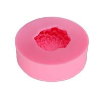 TOPINCN Stampo in Silicone 3D a Forma di Fiore di Peonia, Riutilizzabile per Alimenti, Adatto per Candele, Sapone, Fondente, Cioccolato e Caramelle, con Interno Lucido, per Decorazioni