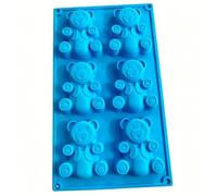 TOPINCN Stampo per Orso in Silicone, 2 Pezzi, Stampo per Caramelle e