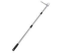 TOPINCN Strumento di Estrazione di Erbacce, Rimborsi di Erbacce in Piedi, Weeder Strimmer, Whacker Diserbante in Acciaio Inossidabile con Manico Lungo e Design Staccabile per Il Frutto (Metallo)