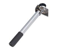 TOPINCN Strumento per Raschiare L' con Zappa da Diserbo con Materiale in Ferro per Il Giardinaggio | Argento + | Comoda Maniglia