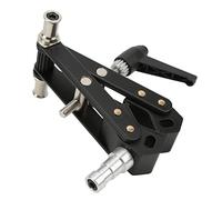TOPINCN Supporto Fotografico Portatile Leggero con Morsetto Super per Illuminazione Multilampada Ringhiere per Tubi da 20-100 Mm 1 Pezzo