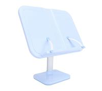 TOPINCN Supporto per Libri Supporto per Laptop, Regolabile con per Pagine Regolazione Multi-angolo Vassoio Porta Libri Portatile per di Testo Illustrati di Fiabe (BLUE)