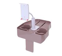 TOPINCN Tabella Vassoio per Vaschetta Calda con Supporto per Telefono, Supporto per Piscina a Tazza Fuori Terra Vassoio Anti -Slip Piscina per Bevande per Bevande per Piscine Gonfiabili