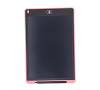 TOPINCN Tablet di Scrittura LCD per, Manoscritto Elettronico da 12 Pollici con Batteria Durevole, Tablet di Disegno a Graffiti, per Giochi per Genitore-figlio (materiale ABS) (PINK)
