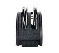 TOPINCN Tamburello Piede Ad Alto Impatto 1 Pezzo con Cinturino in Nylon Elastico Resistente - Strumento a Percussione del Piede (BLACK)