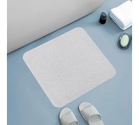 TOPINCN Tappeto da Bagno, Tappetino da Bagno Super Assorbente in Terra Diatomacea, Asciugatura Rapida, Tappeto da Pavimento Antiscivolo, Tappetini da Bagno Multiuso (Grigio)