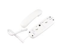 TOPINCN Tasti Illuminati del Telefono Fisso per Telefono Fisso Montabile a Parete per L', Funzione di Ricomposizione 'ultimo Numero per L'hotel, Materiale ABS