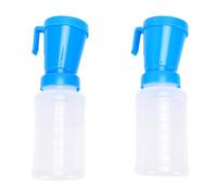 TOPINCN Tazza per Immersione per Tettarelle Antiriflusso, 2 Pezzi, Struttura in Plastica Resistente, Design Antigoccia, capacità 300 Ml per Mucca Capra, Tazza Disinfettante per (Blue)