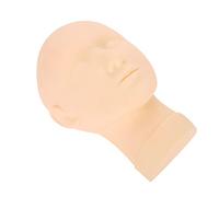 TOPINCN Testa di Manichino Professionale in Silicone per la Pratica del Trucco, Ideale per Studenti di Cosmetologia e Sessioni di Formazione, Consistenza Morbida