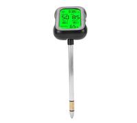 TOPINCN Tester del Suolo 6 in 1, Display LCD Digitale PH del Suolo Temperatura Umidità Luce Solare Misuratore di Fertilità dei Nutrienti Dell'Aria Attrezzo da Giardinaggio Forniture da