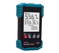 TOPINCN Tester per Pannelli Solari da 2000 W Misuratore Fotovoltaico MPPT con Display LCD per la Risoluzione dei Problemi della Tensione a Circuito Aperto e Il Rilevamento dei Guasti