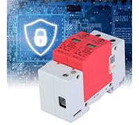 TOPINCN Thunder Tele Protector Scaricatore di Bassa Tensione con Protezione Rapida Contro i Tuoni per la Sicurezza Domestica, Involucro Ignifugo, Adatto per Uso Interno (2P65KA)