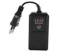 TOPINCN Timer per Serbatoio di Pesce Presa di Controllo per Acquario Regolamentazione Europea Luce Temporizzazione per Merchandiser, Spina 110-220 V UE