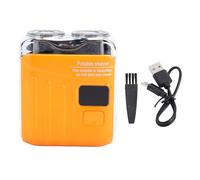 TOPINCN Trimmer da Viaggio Elettrico, Mini Regolabarba con Display di Alimentazione, Regolabarba Tascabile a Basso Rumore, Tagliabaffi Compatto da Viaggio