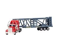 TOPINCN Truck di Container Telecomandazione Remote Realistic Interactive Letre Half -Trailer Toys, per la Raccolta di Auto per Bambini