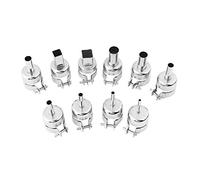 TOPINCN Ugelli Per Pistola Termica E Saldatura - 10 Pezzi/Set Per Strumenti Di Riparazione E Stazioni Di Saldatura Ad Aria Calda