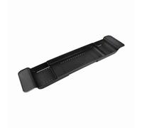 TOPINCN Vassoio da Bagno Espandibile, Vassoio Retrattile Vassoio Regolabile con Design Drenante per le Prese del Bagno (BLACK)
