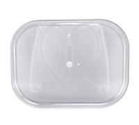 TOPINCN Vassoio Girevole per Conservazione e Smistamento del Frigorifero a 360 Gradi, Organizer per Piatto Girevole in Plastica per Frigorifero, Classifica e Conserva Snack, Condimenti,