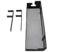 TOPINCN Vassoio per la Gestione dei Cavi Sotto la Scrivania, Robusto Organizer per Cavi in rete di Acciaio Al Carbonio con Cuscinetto Antigraffio, per la Gestione dei Sulla