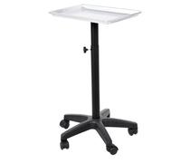 TOPINCN Vassoio per Parrucchiere in Alluminio Regolabile in Altezza per Strumenti e Strumenti di Bellezza in Saloni, Negozi di Articoli Medici, 1 Pz
