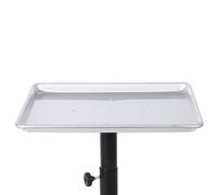 TOPINCN Vassoio per Strumenti Parrucchiere Regolabile in Alluminio per Strumenti di Bellezza con Design Multifunzionale, 1 Pz