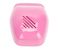 TOPINCN Ventilatore per Unghie Domestico di Alta qualità, Soffiatore per Smalto Acrilico, Innocuo per gli Occhi, e Piedi, Facile Riporre e Trasportare, Perfetto per la Nail Art dei Bambini (Rosato)