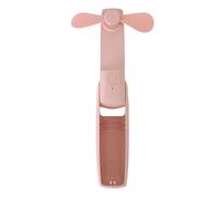 TOPINCN Ventilatore Portatile Ricaricabile Ventilatore Portatile Pieghevole Ad Alta velocità Regolabile a 3 velocità a Basso Rumore con Batteria da 2000 MAh per Viaggi in Ufficio,