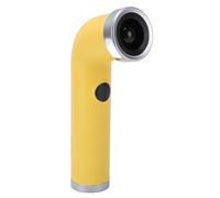 TOPINCN Ventilatore Portatile Senza Lama, Ventilatore Personale Portatile a 100 velocità con Collo Flessibile e Display Digitale, Alimentato a Batteria da 3000 MAh Giallo per Viaggi a