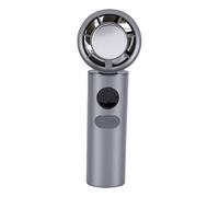 TOPINCN Ventola di Raffreddamento del Ghiaccio Portatile, Design Pieghevole con Display Digitale e Regolabile a 5 velocità, Mini Ventola Esterna Ricaricabile Ad Alta velocità Tramite USB (GRAY)