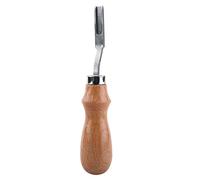 TOPINCN Wide Edge Beveler and Skiving Tool for Leather Crafting Amateurs