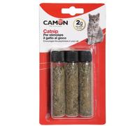 Topini con tasca per catnip Camon - 3 Tubetti Catnip - Giochi per gatti - 1° ORDINE? scegli lo sconto BZR5 / BZR20 + 200 punti fedeltà