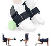TOPJUM Tibialis - Supporto per piede con manubrio, pesi regolabili alla caviglia per piedi di scimmia, barra tibiale, cinghie per caviglia per sollevamento pesi, allenamento delle gambe a casa per