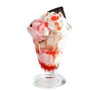 Topkapi 250.872-6 bicchieri da gelato Chicago, ciotola da dessert, bicchieri da cocktail e gelato, 23,5 cl, altezza 13 cm