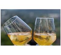Topkapi McDalford - Set di 2 bicchieri da whisky, per whisky, cocktail, succhi di frutta, acqua, bevande, altezza ~ 10,6 cm, V ~ 420 ml, colore: Trasparente