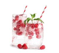 Topkapi Tiki Friends, bicchieri da cocktail Tiki, bicchieri universali, ideali per Mojito, Mai Tai, Pina Colada, 2 + 2 bicchieri Tiki Bar, 490 ml, lavabili in lavastoviglie, set da 4 pezzi