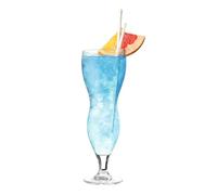 Topkapi Tiki Samba 251.372 | Bicchieri da cocktail | Bicchieri da bar | Dimensione XL | ~ 425 ml | 2 pezzi | Cristallo senza piombo │ Lavabile in lavastoviglie │ Mare del Sud & Feeling dei Caraibi