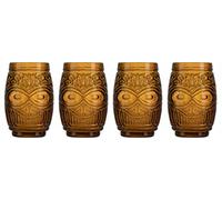 Topkapi Tiki Tazza Mahana - Set Tiki Bicchieri da cocktail, Serie Tiki Bar 490 ml, XL (oro)