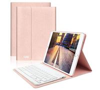 Toplife Custodia Tastiera iPad 2018, Rosa, Bluetooth, Layout Italiano, 78 Tasti, Sleep/Wake Automatico, Compatibile con iPad 2018/2017/Pro 9.7/Air 2/1
