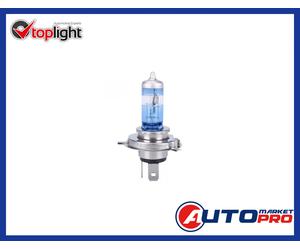 TOPLIGHT 39061VU SET LAMPADE VISIO ULTRA H4 +130% 4300K 12V 60/55W SUPERWHITE