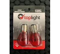 TopLight 39560 Lampada S25-12V - 5/21W - Rossa Bay15D Anche Per
