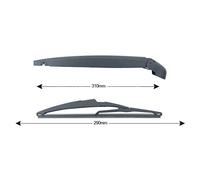 TopLight BRACCIO E SPAZZOLA TERGILUNOTTO 290mm