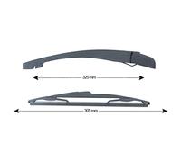 TopLight BRACCIO E SPAZZOLA TERGILUNOTTO 305mm