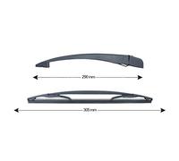 TopLight BRACCIO E SPAZZOLA TERGILUNOTTO 305mm