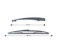 TopLight BRACCIO E SPAZZOLA TERGILUNOTTO 360mm