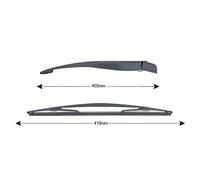 TopLight BRACCIO E SPAZZOLA TERGILUNOTTO 410mm