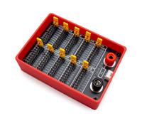 Toplionace 0-9999999999.9 Ohm, scatola di resistenza programmabile | Scatola di sostituzione con resistenza regolabile a 10 quadranti, 0,1 ohm, passo 1 G Ohm, lezioni di laboratorio